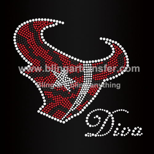 Texas Rhinestone Transfers