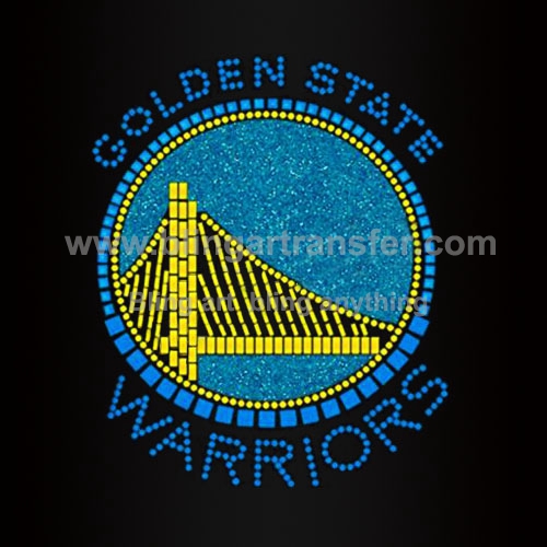 Warriors Rhinestone Heat Transfers