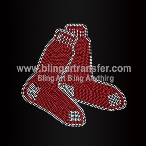 Boston Red Sox Rhinestones Transfers Wholesale