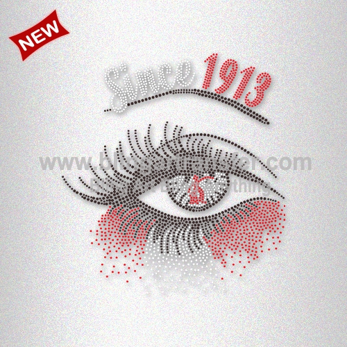 Rhinestone DST 1913 Iron ons Heat Transfers for T Shirts