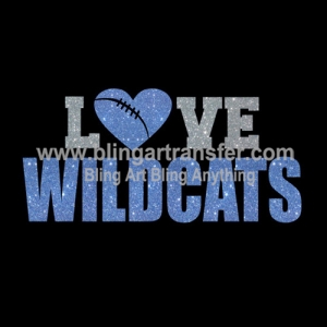 I love Wildcats Iron Ons