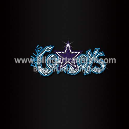 Wholesale Cowboys Rhinestones Transfers
