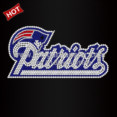 Patriots Rhinestones Transfers
