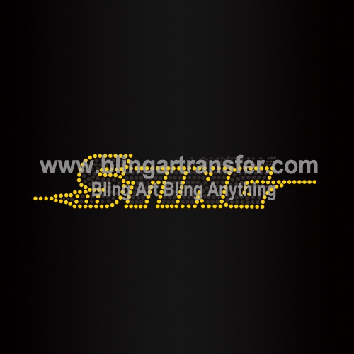 Sting Rhinestones Transfers Wholesale