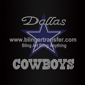 Dallas Cowboys Rhinestones Transfers