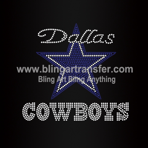 Dallas Cowboys Rhinestones Transfers