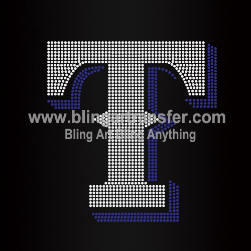 Texas Rangers Rhinestones Iron On Transfers