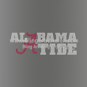 Alabama Rhinestone Transfers