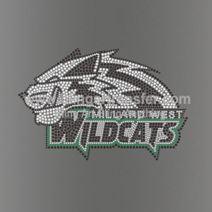 Wildcats Rhinestone Transfers Wholesale