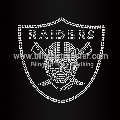 Wholesale Raiders Rhinestone Transfers