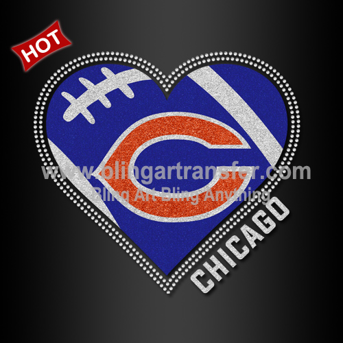 Chicago Bears Heat Printing Vinyl Transfer for Shirts
