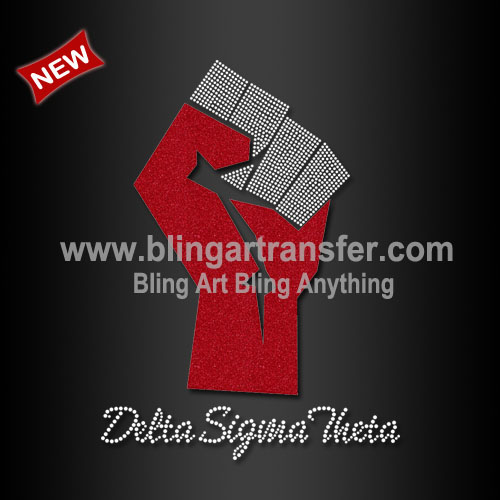 Power of DST Iron On Rhinestone Heat Transfer