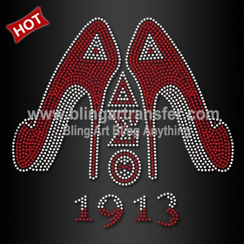 DST 1913 Rhinestone Transfer