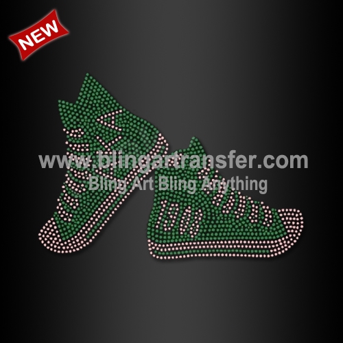 Free Custom Design AKA Shoes Hot Fix Rhinestones