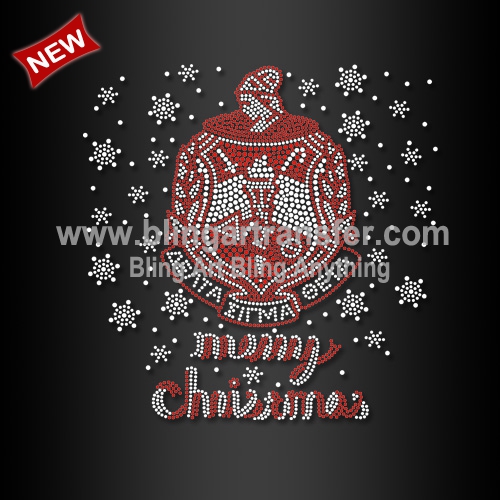 Custom Order Iron ons Transfer Delta DST snowflakes Rhinestones Wholesale