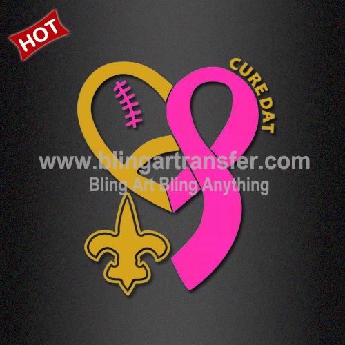 Cure DAT Ribbon Design Heat Transfer Vinyl