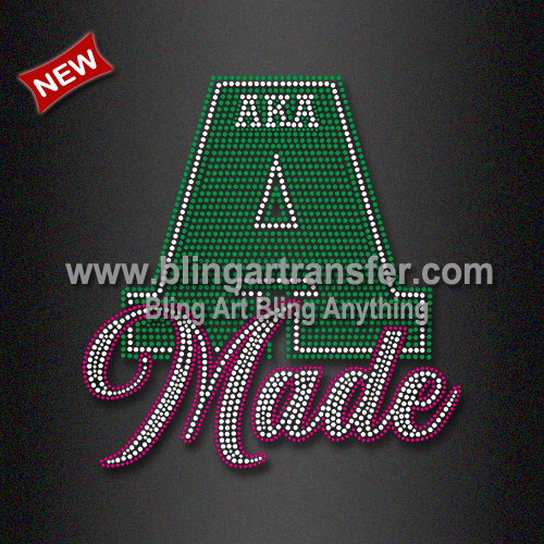 Hot Fix Rhinestone AKA Made Iron ons for Shirts