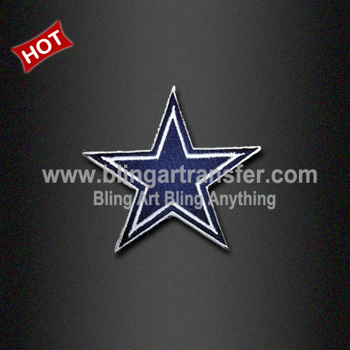 Dallas Cowboys Iron on Embroidery Patch Custom for Clothing