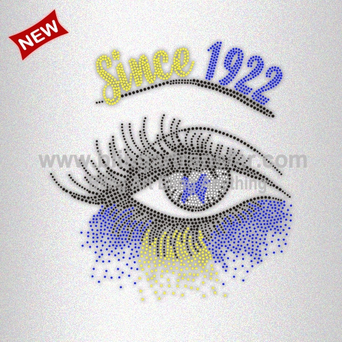 Hot Fix Sghro Since 1922 Rhinestones Transfer Custom Order Available