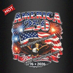 USA 250 Heat transfers